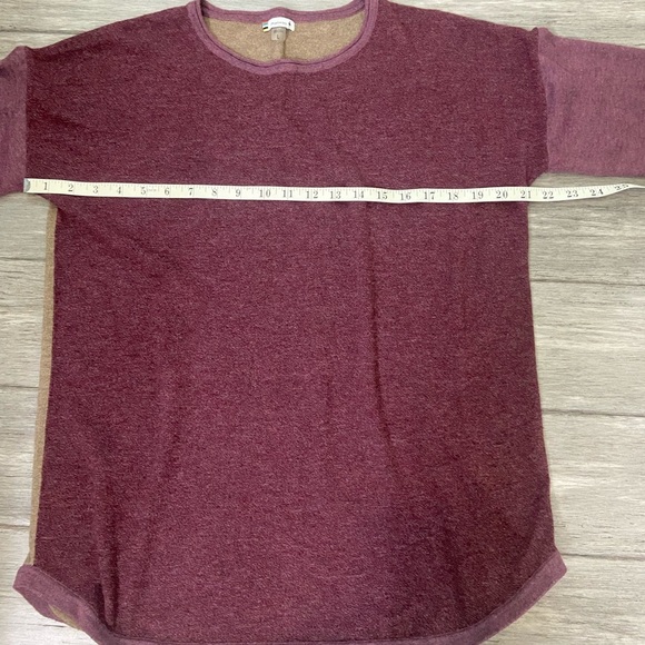 Smartwool Shadow Pine Colorblock Sweater Argyle Purple Heather Sz Large - Picture 7 of 9